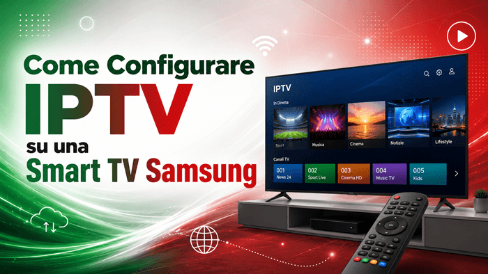 Come Configurare IPTV su una Smart TV Samsung